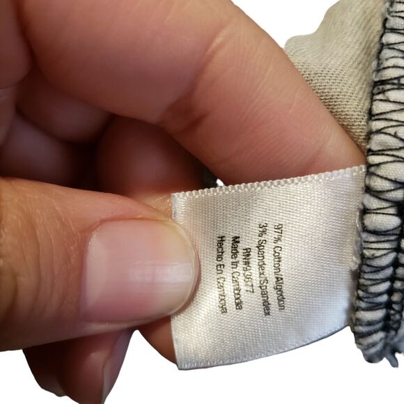 Allen B. Schwartz Women Size 14 Narrow Leg Snakeskin Print Jeans Gray Black - Picture 7 of 9